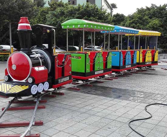 shopping mall trains